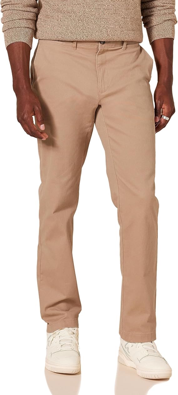 Essentials Men's Slim-Fit Casual Stretch Chino Pant