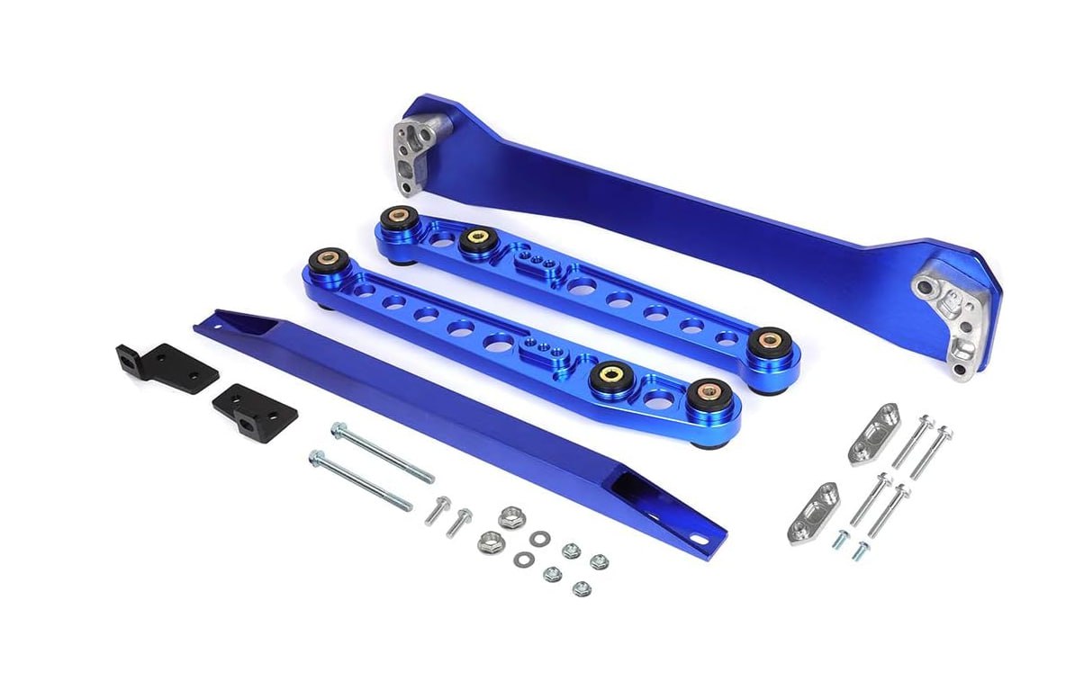 SCITOO Control Arms Rear Lower Adjustable Suspension Kit Fit for 1996-2000 for Honda Civic